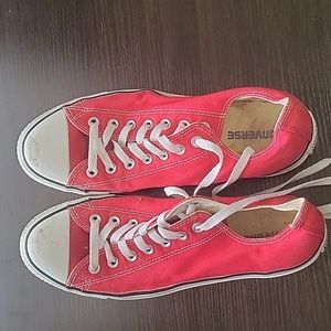 Red Converse 9 Men/11 Women